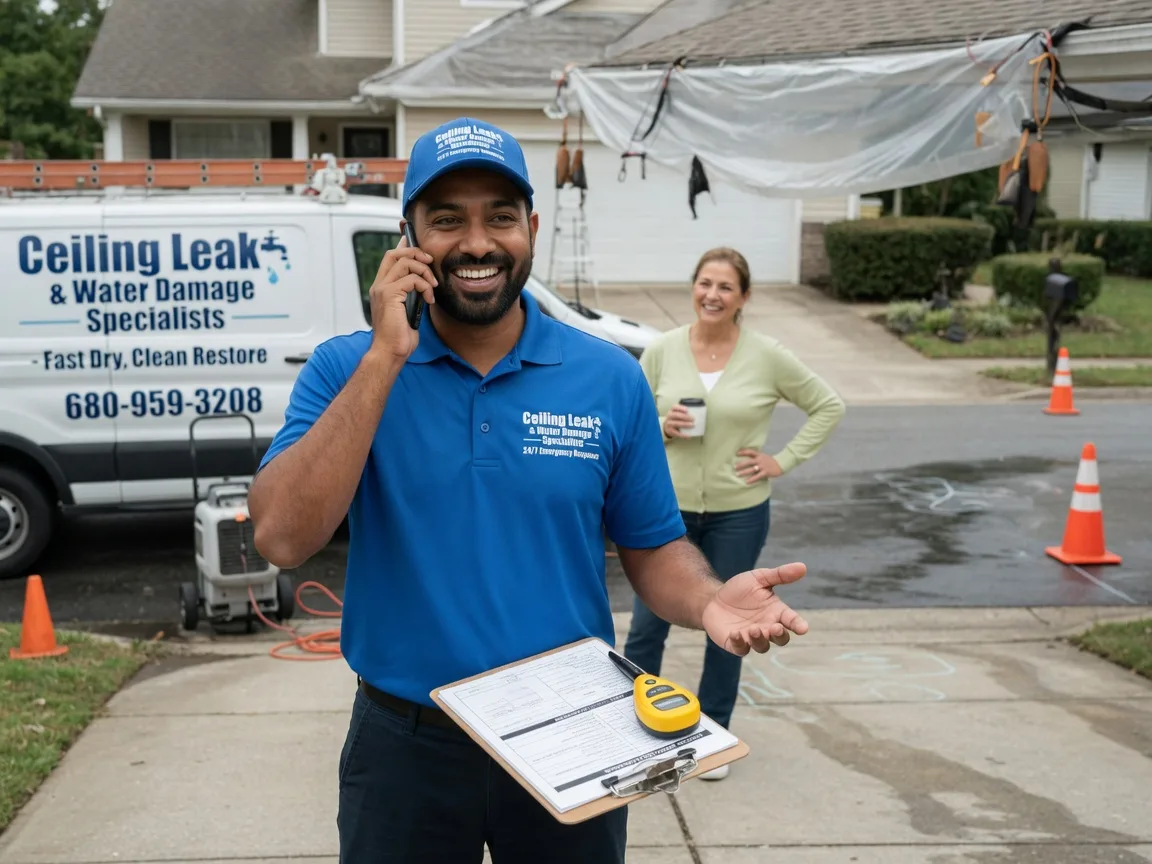 Ceiling Leak Cleanup Heber City, UT FAQs